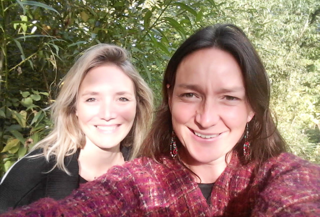 Claire et Linda, accompagnatrices retraite chamanique